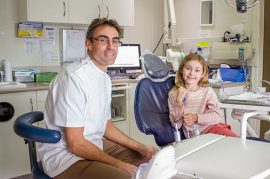 Alex Bratic Dental Care | Dentist Beenleigh | Dr Alex with patient