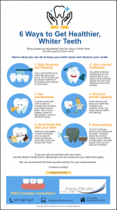 Beenleigh Dentist Tips 6 Ways to Get Healthier Whiter Teeth