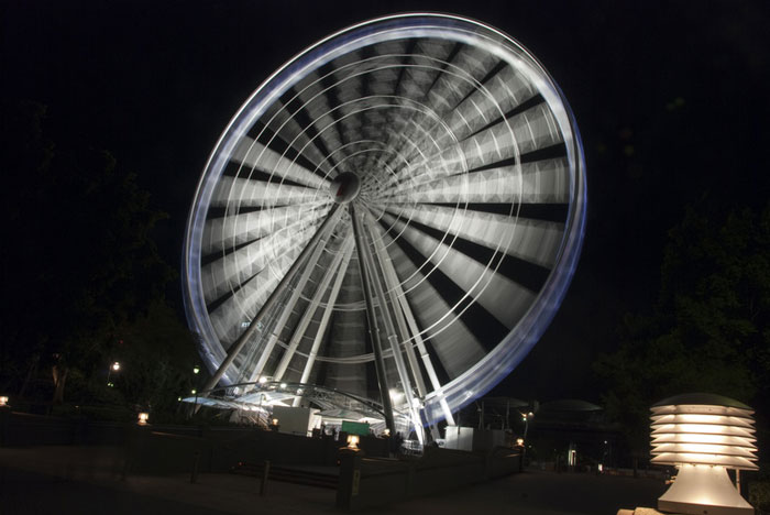 Panoramic Wheel by Night Brisbane