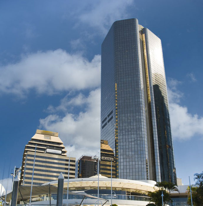 Skyscrapers of Brisbane Australia