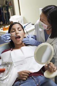 The Value of a Dental Check up - Early detection of tooth decay